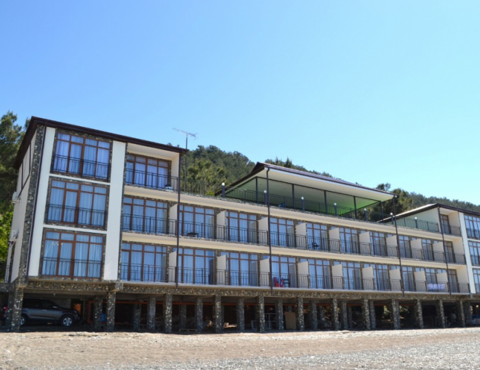 Внешний вид и территория - Гостиница «Белые скалы»